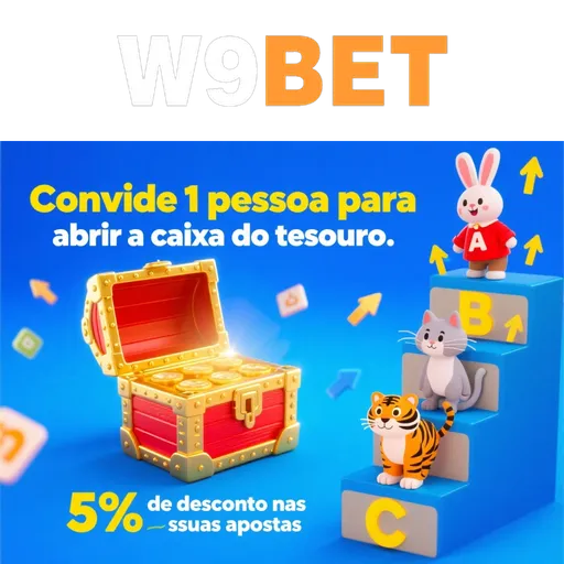 W9BET Indique amigos para receber um bônus